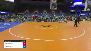 220 lbs Round Of 32 - Daniel Eubanks, Nevada vs Jordan Williams, Utah