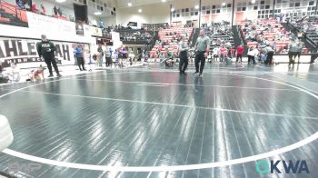 46 lbs Round Of 16 - Brynlee Burchett, Raw Wrestling Club vs Cody Hawkins, HURRICANE WRESTLING ACADEMY