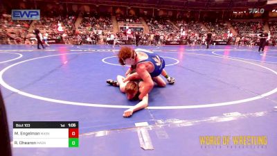 135 lbs Quarterfinal - Micah Engelman, Mat Assassins vs Riker Ohearon, Mat Assassins