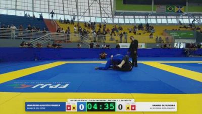 LEONARDO AUGUSTO vs RAMIRO DE OLIVEIRA 2026 FPJJ Circuito Paulista GI Etapa 3