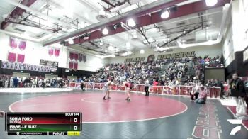 170 lbs Champ. Round 1 - Isabelle Ruiz, Burbank vs Sohia Ford, Rio Mesa