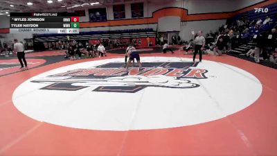 197 lbs Champ. Round 2 - Tyler Haydon, Wisconsin-Whitewater vs Myles Johnson, Ohio Northern