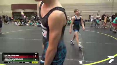 107 lbs Finals (8 Team) - Kolten Keller, Donahue WA vs Nathan Raban, Team Gotcha