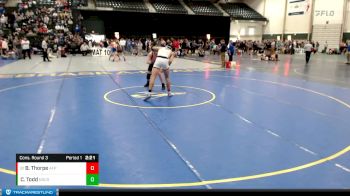 184 lbs Cons. Round 3 - Brian Thorpe, Air Force Prep vs Cody Todd, Northwest College