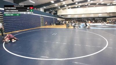 141 lbs Cons. Round 4 - Peyton Reese, Gettysburg vs Trey Friedman, Drexel - Unattached