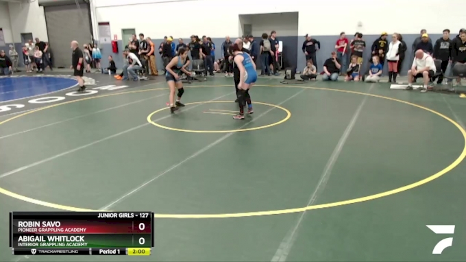 127 lbs Rr3 - Abigail Whitlock, Interior Grappling Academy vs Robin ...