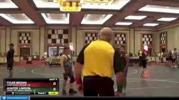 Finals (8 Team) - Tyler Brown, Steel Valley Vouger vs Hunter Lawson, Upper Twp Green Hornets