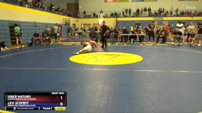 102 lbs Quarterfinal - Vince Maturo, SlyFox Wrestling Academy vs Levi Schmidt, Brawlers Wrestling Club