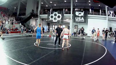 126 lbs Champ. Round 2 - Hunter Taff, Wrestling Factory vs Brody Weimer, Contenders Wrestling Academy