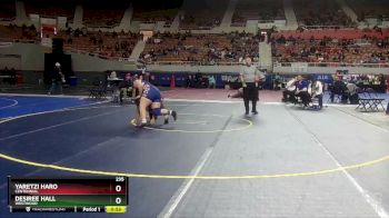 235 lbs Cons. Round 4 - Desiree Hall, Westwood vs Yaretzi Haro, Centennial