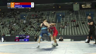 55 kg Quarterfinal - Brady Koontz, USA vs Pya Dad Marz, IRI