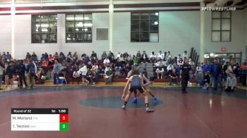 113 lbs Prelims - Maxwell Morland, Trinity Christian Academy vs Thomas Termini, Marist School