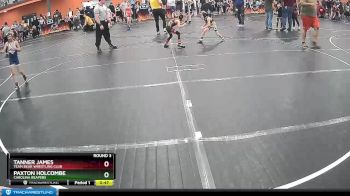 52 lbs Round 3 - Tanner James, Team Bear Wrestling Club vs Paxton Holcombe, Carolina Reapers