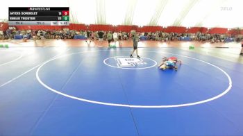 107 lbs Round 5 (10 Team) - Jaydis Sordelet, Franklin Central vs Emilie Troster, Cedar Rapids Xavier