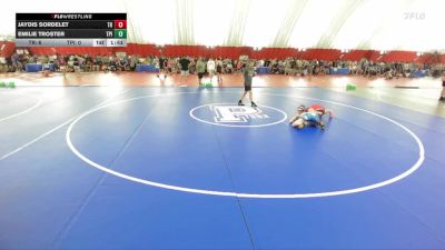 107 lbs Round 5 (10 Team) - Jaydis Sordelet, Franklin Central vs Emilie Troster, Cedar Rapids Xavier