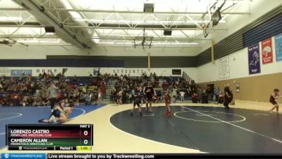 77 lbs Quarterfinal - Cameron Allan, Prometheus Wrestling Club vs Lorenzo Castro, Moses Lake Wrestling Club