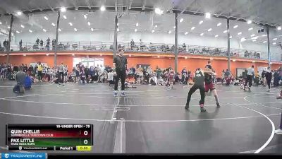 75 lbs Cons. Round 2 - Quin Chellis, Summerville Takedown Club vs Pax Little, Hard Rock Rams