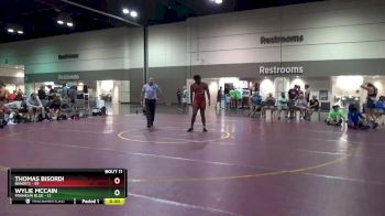 220 lbs Round 4 (6 Team) - Terrion Hillard, Bandits vs Aristotle Zeller, Franklin Blue