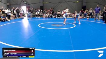 87 lbs Quarterfinal - Finn Allcroft, FL vs Jaden Nguyen, WA