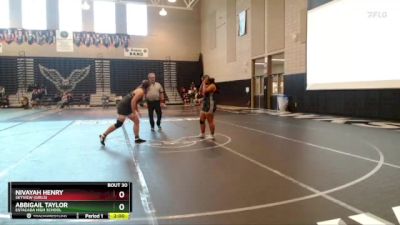 190 lbs Round 2 - Nivayah Henry, Skyview (Girls) vs Abbigail Taylor, Estacada High School