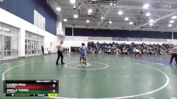 155 lbs Champ. Round 1 - Lauren Pena, Hillcrest vs Giselle Torres, El Monte
