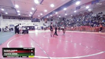 155 lbs Champ. Round 2 - Madison Gebbie, Edison (Huntington Beach) vs Elysum Campos, Eleanor Roosevelt