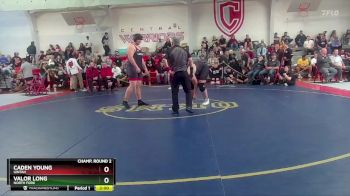 285 lbs Champ. Round 2 - Valor Long, North Fork vs Caden Young, Uintah