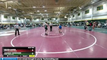 195 lbs Cons. Round 3 - Devon Gader, Napoleon Royal Force vs Andrew Herrmann, Fossil Wrestling