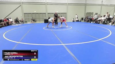 150 lbs Quarters & 1st Wb (16 Team) - Tyler Harrill, Nebraska vs Jake Brandstetter, Louisiana Red