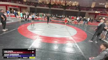 120 lbs Quarterfinal - Van Smith, Mustang High School Wrestling vs Gavin Harkrider, Midwest City Wrestling Club