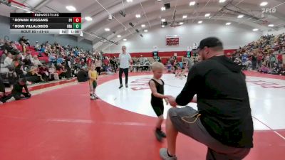 41-44 lbs Round 3 - Rowan Huggans, Platte Valley vs Romi Villalobos, HRA