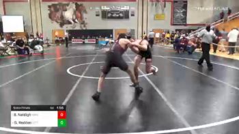 132 lbs Semifinal - Bryson Neidigh, York Suburban vs Dalton Redden, Gettysburg