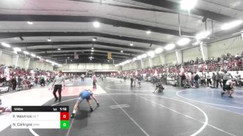 126 lbs Semifinal - Philip Westrick, No Team vs Noah Callirgos, Grindhouse Wrestling Club