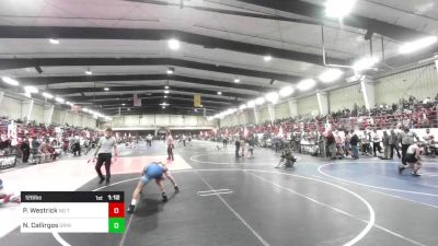 126 lbs Semifinal - Philip Westrick, No Team vs Noah Callirgos, Grindhouse Wrestling Club