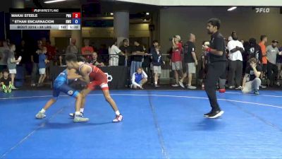 84 lbs Cons. Quarters - Makai Steele, PSF Wrestling Academy vs Ethan Encarnacion, Headhunters Wrestling Club