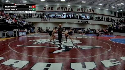 120 lbs Semis & 3rd Wb (16 Team) - Tyler Prinzo, Mt. Pisgah Christian School vs Rylan Benton, Brantley County HS