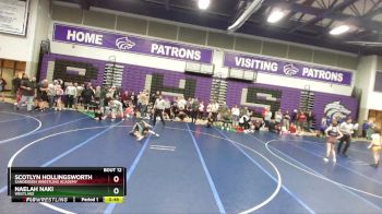 74-75 lbs Round 2 - Naelah Naki, Westlake vs Scotlyn Hollingsworth, Sanderson Wrestling Academy