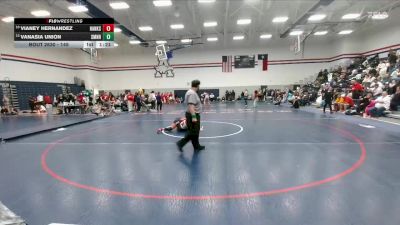 145 lbs 9th Place Match - Vanasia Union, Shawnee Mission Northwest HS vs Vianey Hernandez, El Paso Hanks