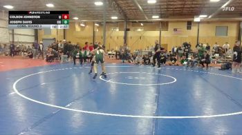 125 lbs Cons. Round 3 - Joseph Davis, Evergreen State College vs Colson Johnston, University Of Idaho