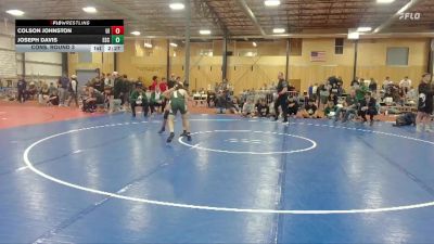 125 lbs Cons. Round 3 - Joseph Davis, Evergreen State College vs Colson Johnston, University Of Idaho