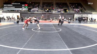 157 lbs Round Of 16 - Max Hermes, Rutgers-Unatt vs Owen O'Connor, Army