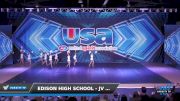 Edison High School - JV Song [2022 Junior Varsity - Song/Pom - Intermediate] 2022 USA Nationals: Spirit/College/Junior