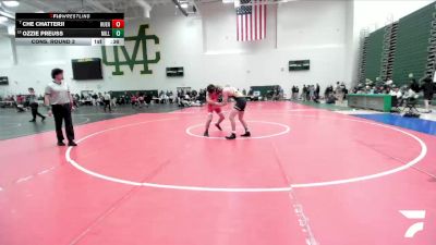 138 lbs Cons. Round 3 - Ozzie Preuss, Millikan vs Che Chatterji, Redondo