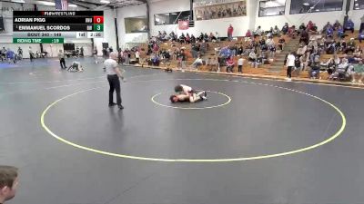 149 lbs Quarterfinal - Emmanuel Scordos, Baldwin Wallace vs Adrian Pigg, Ohio Northern