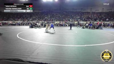 B3A-113 lbs Semifinal - Kole Hetrick, Blackwell vs Kolten Terwilliger, Vinita