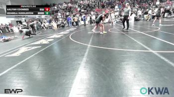 105 lbs Consi Of 4 - Aaliyah Coombes, Wyandotte Youth Wrestling vs Izzabela Huddleston, Skiatook Youth Wrestling