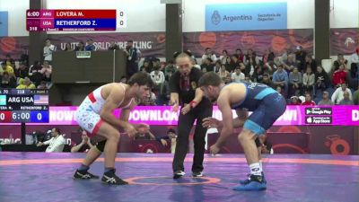 70 kg Round 2 - Zain Retherford, USA vs Mauricio Lovera, ARG