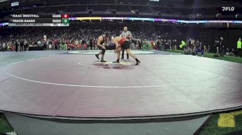D4-215 lbs Quarterfinal - Isaac Westfall, Reading vs Travis Baker, Riverview Gabriel Richard