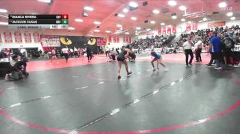 105 lbs Cons. Round 7 - Bianca Rivera, Canyon View vs Jacelun Casas, Norco
