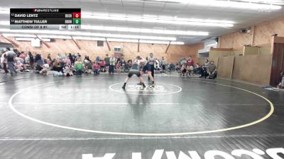 189 lbs Consi Of 8 #1 - David Lentz, Dushore vs Matthew Tuller, Hornell